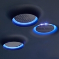 Antoniolupi Meteo_In deszczownica z podświetleniem LED design Nevio Tellatin