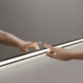 Antoniolupi Nastro lustro z oświetleniem LED design Al Studio