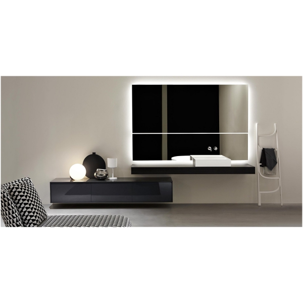 Antoniolupi-Neutrokit-lustro-z-podswietleniem-LED-design-Al-Studio Antoniolupi Neutrokit lustro z podświetleniem LED design Al Studio