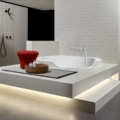 Antoniolupi Ofuro wanna narożna / wolnostojąca/ wpuszczana w podłogę design Carlo Colombo