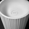 Antoniolupi Plisse umywalka wolnostojąca design Paolo Ulian