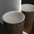 Antoniolupi Plisse umywalka wolnostojąca design Paolo Ulian