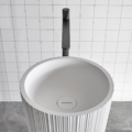 Antoniolupi Plisse umywalka wolnostojąca design Paolo Ulian
