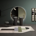 Antoniolupi Plisse umywalka wolnostojąca design Paolo Ulian