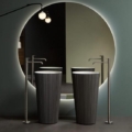 Antoniolupi Plisse umywalka wolnostojąca design Paolo Ulian
