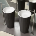 Antoniolupi Plisse umywalka wolnostojąca design Paolo Ulian