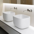 Antoniolupi Poggio umywalka nablatowa design Nevio Tellatin