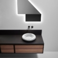 Antoniolupi Rigati umywalka nablatowa design Gumdesign