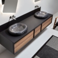 Antoniolupi Rigati umywalka nablatowa design Gumdesign