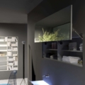 Antoniolupi Segreto szafka łazienkowa ścienna podtynkowa z lustrem design Al Studio