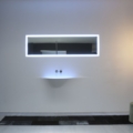 Antoniolupi Silenzio umywalka wisząca design Domenico De Palo