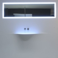 Antoniolupi Silenzio umywalka wisząca design Domenico De Palo