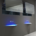 Antoniolupi Silenzio umywalka wisząca design Domenico De Palo
