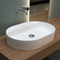 Antoniolupi Simplo Ovale umywalka nablatowa design Mario Ferrarini