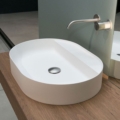 Antoniolupi Simplo Ovale umywalka nablatowa design Mario Ferrarini