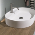 Antoniolupi Simplo Ovale umywalka nablatowa design Mario Ferrarini
