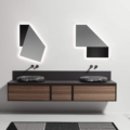 Antoniolupi Specchidicarta lustro z podświetleniem LED design Gumdesign