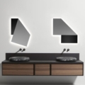 Antoniolupi Specchidicarta lustro z podświetleniem LED design Gumdesign