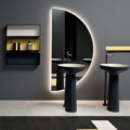 Antoniolupi Spicchio lustro z podświetleniem LED design Al Studio