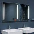 Antoniolupi Spio lustro z wbudowanym światłem LED design Al Studio