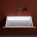 Antoniolupi Strappo umywalka wisząca design Domenico De Palo