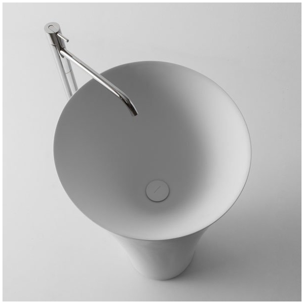 Antoniolupi Tuba umywalka wolnostojąca design Carlo Colombo