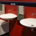 Antoniolupi Venere umywalka wisząca design Mario Ferrarini