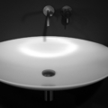 Antoniolupi Venere umywalka wisząca design Mario Ferrarini