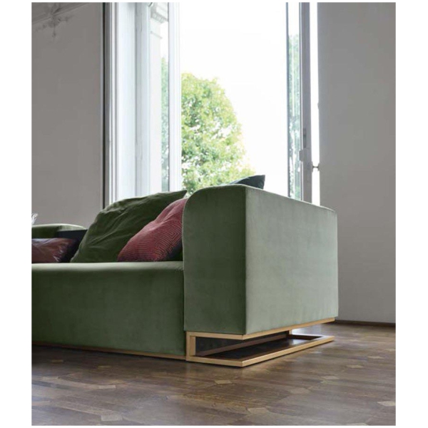 Scappini-Home-Over-Sofa-9 Scappini Home Sofa Over, trzyosobowa, z wbudowaną półką, tapicerką AZI-GL-501, dostępna w trzech rozmiarach, z metalową podstawą.