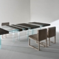 Laurameroni BD 03 Krzesło drewniane tapicerowane z kolekcji Maxima projektu Bartoli Design