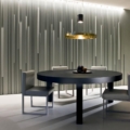 Laurameroni BD 03 Krzesło drewniane tapicerowane z kolekcji Maxima projektu Bartoli Design