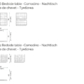 Laurameroni BD 04 / BD 06 Szafka nocna z drewna z kolekcji Maxima projektu Bartoli Design