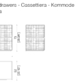 Laurameroni BD 08 Komoda z szufladami z drewna z kolekcji Maxima projektu Bartoli Design