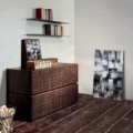 Laurameroni BD 08 Komoda z szufladami z drewna z kolekcji Maxima projektu Bartoli Design