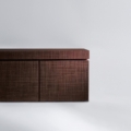 Laurameroni BD 10 Komoda drewno i aluminium z kolekcji Maxima projektu Bartoli Design