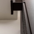 Laurameroni BD 10 Komoda drewno i aluminium z kolekcji Maxima projektu Bartoli Design