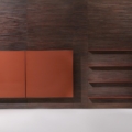 Laurameroni BD 17 BD 47 Szafka ścienna z rzeźbionymi drzwiami z kolekcji Decor projektu Bartoli Design