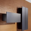 Laurameroni BD 27 BD 37 Szafki wiszące drewniane różnorodne z kolekcji Decor projektu Bartoli Design