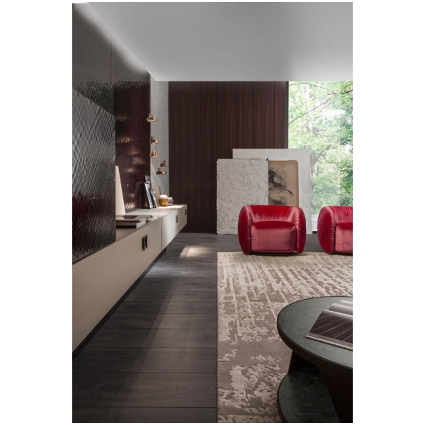 Laurameroni-Drape-Lounge-Fotel-obrotowy-skorzany-kolekcja-Drape-Bartoli-Design-10.jpg Laurameroni Drapè Lounge Fotel obrotowy skórzany z kolekcji Drapè projektu Bartoli Design