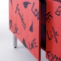 Laurameroni Freedom Komoda z intarsją z kolekcji Intarsia Limited Edition projektu Romeo Gigli
