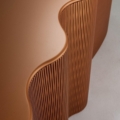 Laurameroni Infinity Console Konsola drewniana lakierowana z kolekcji Infinity projektu Cesare Arosio