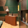 Laurameroni Infinity Console Konsola drewniana lakierowana z kolekcji Infinity projektu Cesare Arosio