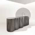 Laurameroni Infinity Komoda lakierowana drewniana z kolekcji Infinity projektu Cesare Arosio
