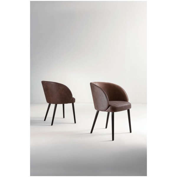 Laurameroni-LV-101-Chair-Krzeslo-tapicerowane-skora-z-wygietym-oparciem-kolekcjaLaurameroni-6.jpg Laurameroni LV 101 Chair Krzesło tapicerowane skórą z wygiętym oparciem z kolekcjiprojektu Laurameroni