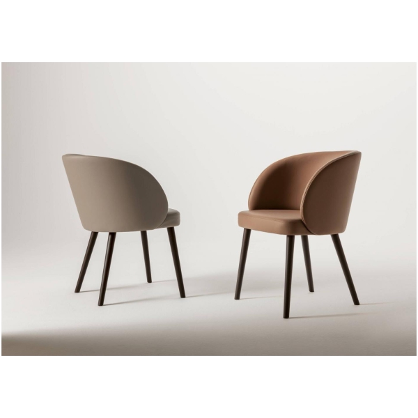 Laurameroni-LV-101-Chair-Krzeslo-tapicerowane-skora-z-wygietym-oparciem-kolekcjaLaurameroni.jpg Laurameroni LV 101 Chair Krzesło tapicerowane skórą z wygiętym oparciem z kolekcjiprojektu Laurameroni