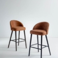 Laurameroni LV 101 Stool Hoker barowy tapicerowany z kolekcji projektu Laurameroni