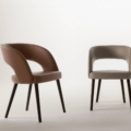 Laurameroni LV 102 Chair Krzesło nowoczesne tapicerowane z kolekcjiprojektu Laurameroni