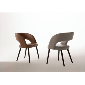 Laurameroni LV 102 Chair Krzesło nowoczesne tapicerowane z kolekcjiprojektu Laurameroni