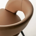 Laurameroni LV 102 Chair Krzesło nowoczesne tapicerowane z kolekcjiprojektu Laurameroni