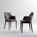 Laurameroni LV 103 Chair Krzesło drewniane tapicerowane z kolekcji projektu Laurameroni